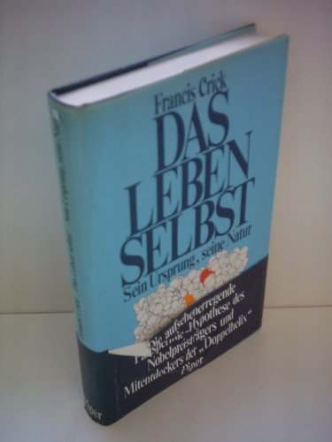 Stock image for Das Leben selbst. Sein Ursprung, seine Natur for sale by Librairie Th  la page