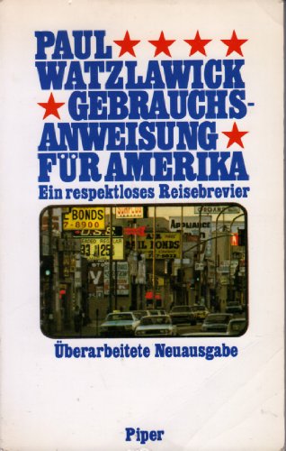 Stock image for Gebrauchs Anweisung Fur Amerika for sale by More Than Words
