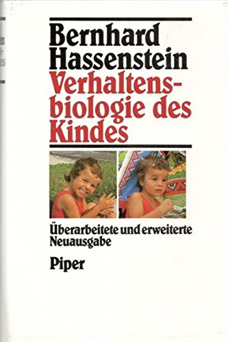 Stock image for Verhaltensbiologie des Kindes. Sonderausgabe for sale by medimops