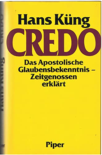 Credo - Küng, Hans
