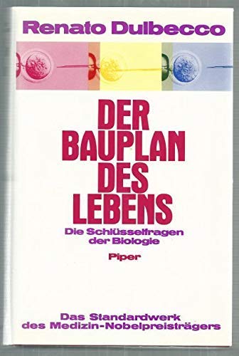 Imagen de archivo de Der Bauplan des Lebens. Die Schlsselfragen der Biologie a la venta por Versandantiquariat Felix Mcke