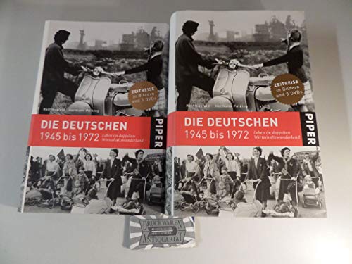 Die Deutschen 1945 bis 1972 Leben im doppelten Wirtschaftswunderland. Zeitreise in Bildern und 3 DVDs - Hosfeld, Rolf und Hermann Pölking