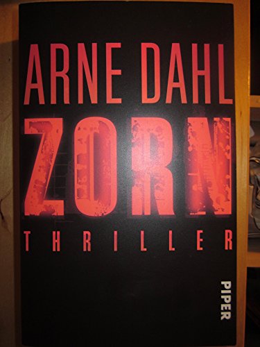 Zorn (9783492053068) by Arne Dahl