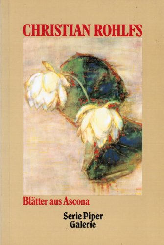 9783492106122: Bltter aus Ascona