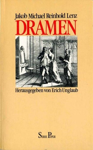 9783492108010: Dramen des Sturm und Drang (Serie Piper) (German Edition)