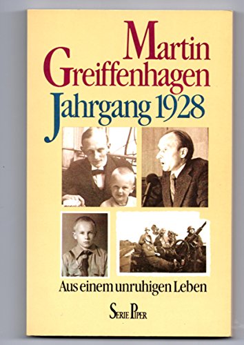 Beispielbild fr Jahrgang 1928. Aus einem unruhigen Leben. zum Verkauf von medimops