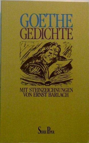 Stock image for Gedichte, mit Steinzeichnungen von Ernst Barlach for sale by German Book Center N.A. Inc.
