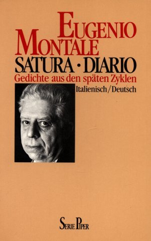 Beispielbild fr Satura. Diario. Gedichte aus den spten Zyklen. Italienisch / Deutsch. zum Verkauf von medimops