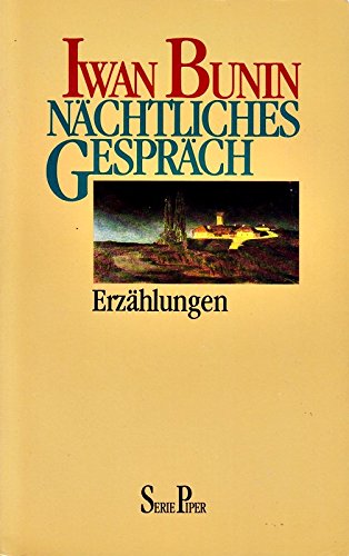 9783492111768: Nchtliches Gesprch. Erzhlungen