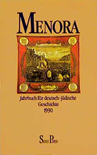 9783492112215: Menora. Jahrbuch fr deutsch-jdische Geschichte 1990
