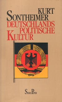 Deutschlands politische Kultur. (Nr. 1289) - Sontheimer, Kurt