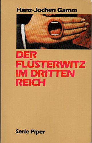 Beispielbild fr Der Flsterwitz im Dritten Reich zum Verkauf von medimops