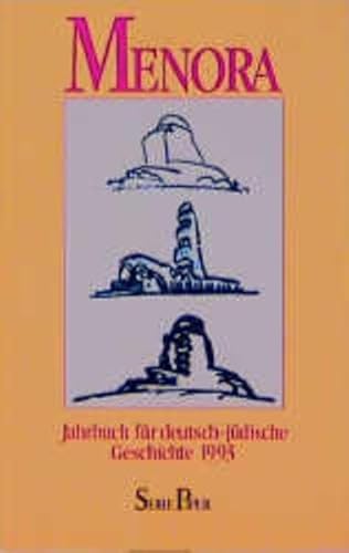 Beispielbild fr Menora 4 - Jahrbuch fr deutsch-jdische Geschichte 1993 zum Verkauf von Der Bcher-Br