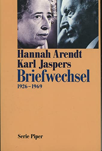 Beispielbild fr Hannah Arendt / Karl Jaspers. Briefwechsel 1926 - 1969. zum Verkauf von ACADEMIA Antiquariat an der Universitt