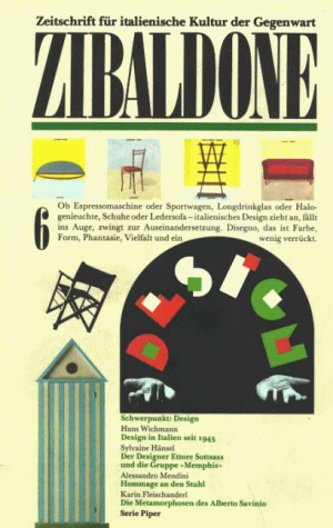 Stock image for Zibaldone, Zeitschrift fr italienische Kultur der Gegenwart for sale by Sigrun Wuertele buchgenie_de