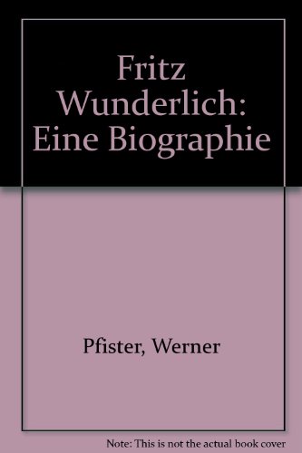 Beispielbild fr Fritz Wunderlich : eine Biographie. Piper ; Bd. 8309 : Musik zum Verkauf von Versandantiquariat Schfer