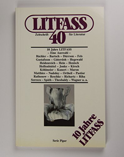 Beispielbild fr Litfass 40 - Zeitschrift fr Literatur zum Verkauf von Der Bcher-Br