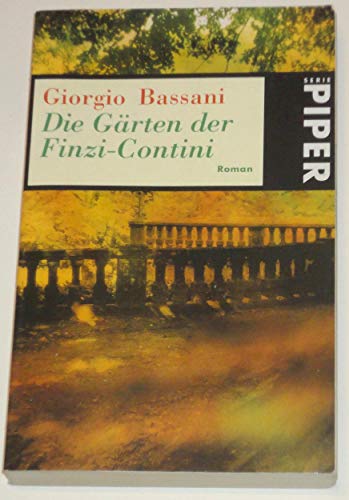 Die Gärten der Finzi-Contini.: Roman.