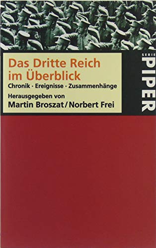 Stock image for Das Dritte Reich im �berblick. Chronik. Ereignisse. Zusammenh�nge. for sale by Project HOME Books