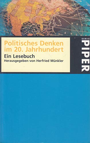 Lust an der Erkenntnis: Politisches Denken im Zwanzigsten Jahrhundert. Ein Lesebuch. (9783492219877) by MÃ¼nkler, Herfried
