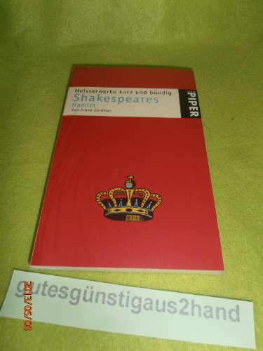 Beispielbild fr Shakespeares Hamlet: Meisterwerke kurz und bndig zum Verkauf von medimops