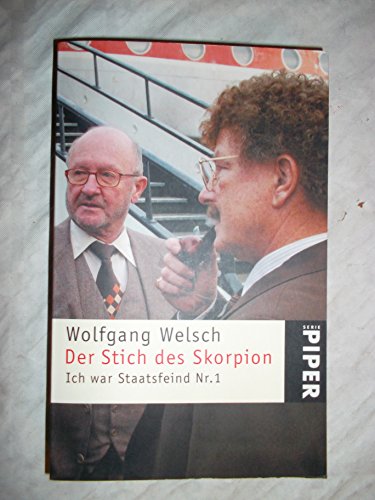 Stock image for Der Stich des Skorpion: Ich war Staatsfeind Nr. 1 for sale by medimops