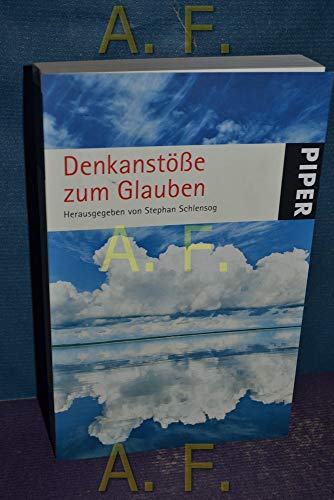 Stock image for Denkanste zum Glauben for sale by Der Bcher-Br