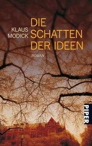 Stock image for Die Schatten der Ideen: Roman for sale by medimops