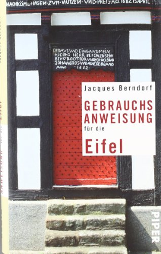 Beispielbild fr Gebrauchsanweisung fr die Eifel zum Verkauf von medimops