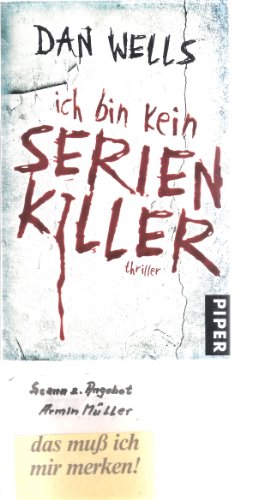 Ich bin kein Serienkiller (Rough Cut) - Wells, Dan