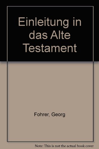 Einleitung in das Alte Testament - Sellin, Ernst