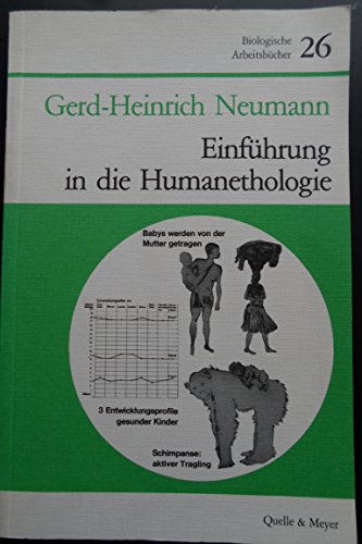 Imagen de archivo de Einfhrung in die Humanethologie a la venta por Versandantiquariat Felix Mcke