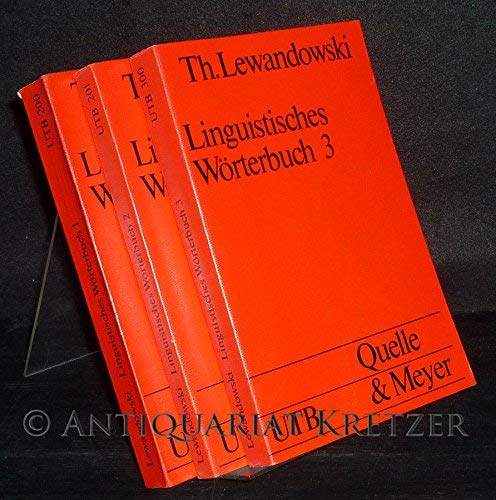 Beispielbild fr Linguistisches Wrterbuch. zum Verkauf von Versandantiquariat Felix Mcke