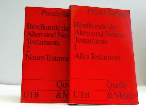 Beispielbild fr Bibelkunde des Alten und Neuen Testaments 1: Altes Testament zum Verkauf von medimops