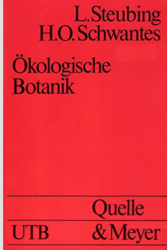 9783494020983: kologische Botanik.. Einfhrung in eine angewandte Botanik.