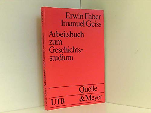 9783494021362: Arbeitsbuch zum Geschichtsstudium.