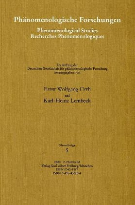 Stock image for Im Auftr. d. Dtsch. Gesellsch. f. phn. Forschung hg. v. Ernst W. Orth u. Karl-Heinz Lembeck, Neue Folge 5/2000, 2. Halbband, for sale by modernes antiquariat f. wiss. literatur