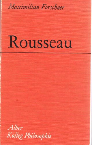 Beispielbild fr Rousseau zum Verkauf von medimops