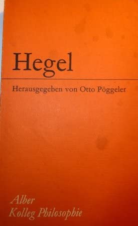 Beispielbild fr Hegel. Einfhrung in seine Philosophie. zum Verkauf von medimops