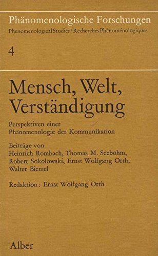 9783495473665: Kommunikationskultur und Weltverstndnis. Beitrge von Gerd Brand, Joseph J. Kockelmans.
