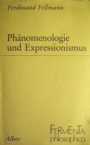 Beispielbild fr Phnomenologie und Expressionismus zum Verkauf von medimops