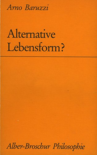 Imagen de archivo de Alternative Lebensform? a la venta por medimops