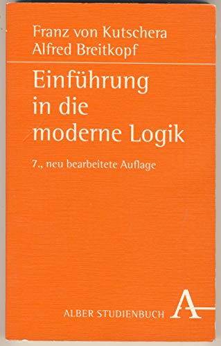 Stock image for Einfhrung in die moderne Logik for sale by medimops