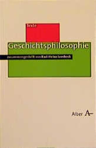 Stock image for Geschichtsphilosophie (Alber Texte Philosophie) for sale by medimops