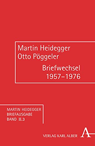 Beispielbild fr Briefwechsel 1957-1976 (Martin Heidegger Briefausgabe, Band 2) zum Verkauf von Buchmarie