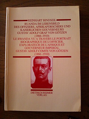 Beispielbild fr Runada im Lebensbild des Offiziers, Afrikaforschers und Kaiserlichen Gouverneurs Gustav Adolf Graf von Gtzen (1866-1910) Mit einem Abri ber die zeitgenssischen Forschungsreisenden Franz Stuhlmann, Oscar Baumann, Richard Kandt, Adolf Friedrich Herzog zu Mecklenburg und Hans Mayer zum Verkauf von Antiquariat am Roacker