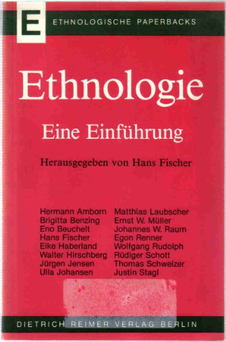 Beispielbild fr Ethnologie. Eine Einfhrung zum Verkauf von Kultgut