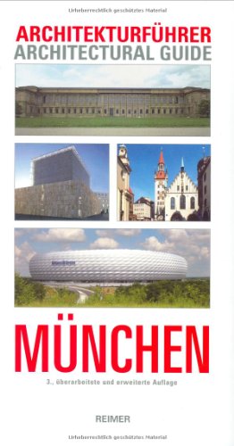 Beispielbild fr Architekturfhrer Mnchen: Architectural Guide (Architectural Guides (Reimer)) zum Verkauf von medimops