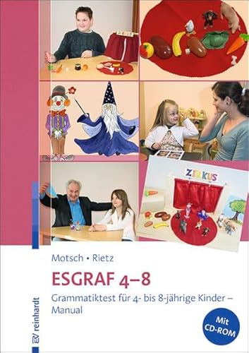 Stock image for ESGRAF 4-8: Grammatiktest fr 4- bis 8-jhrige Kinder - Manual for sale by medimops