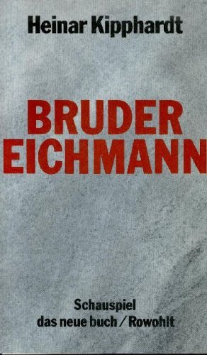 Beispielbild fr Bruder Eichmann zum Verkauf von medimops